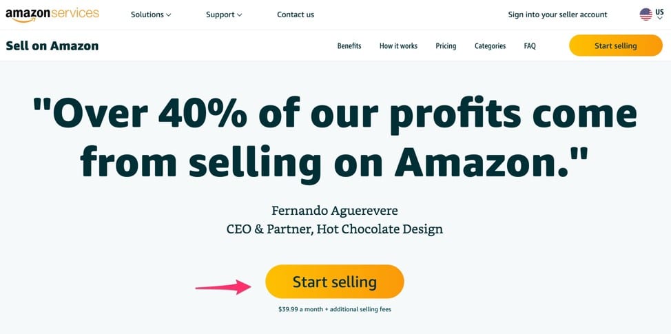 Register Amazon Seller Account