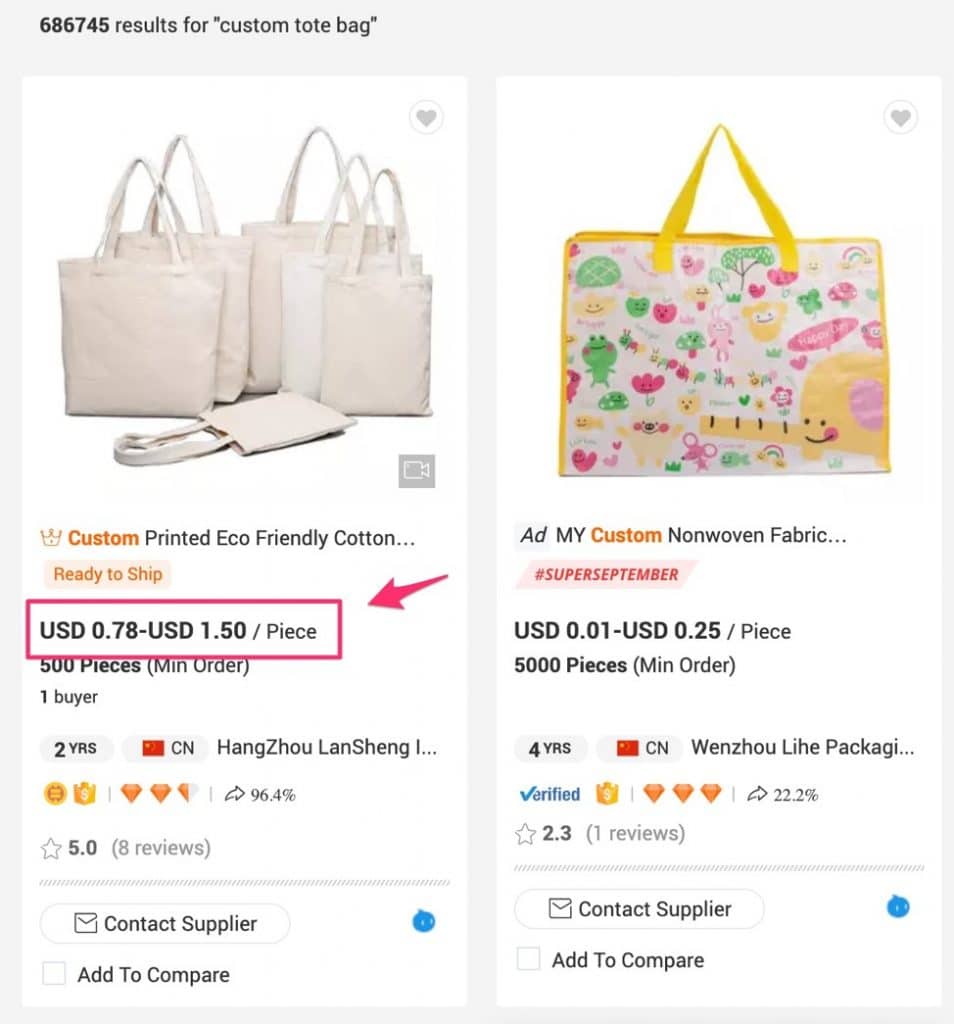 How to choose products to sell from Alibaba